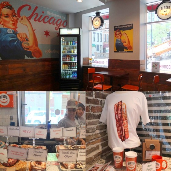 Glazed and Infused doughnut shop.