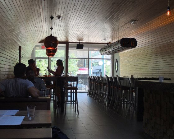 The interior of MRKT.